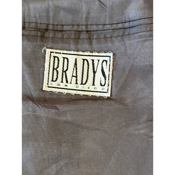 Tallia Sartoria Pure Worsted  Wool Men’s Size 46R Black Single Button Blazer EUC - Picture 10 of 11